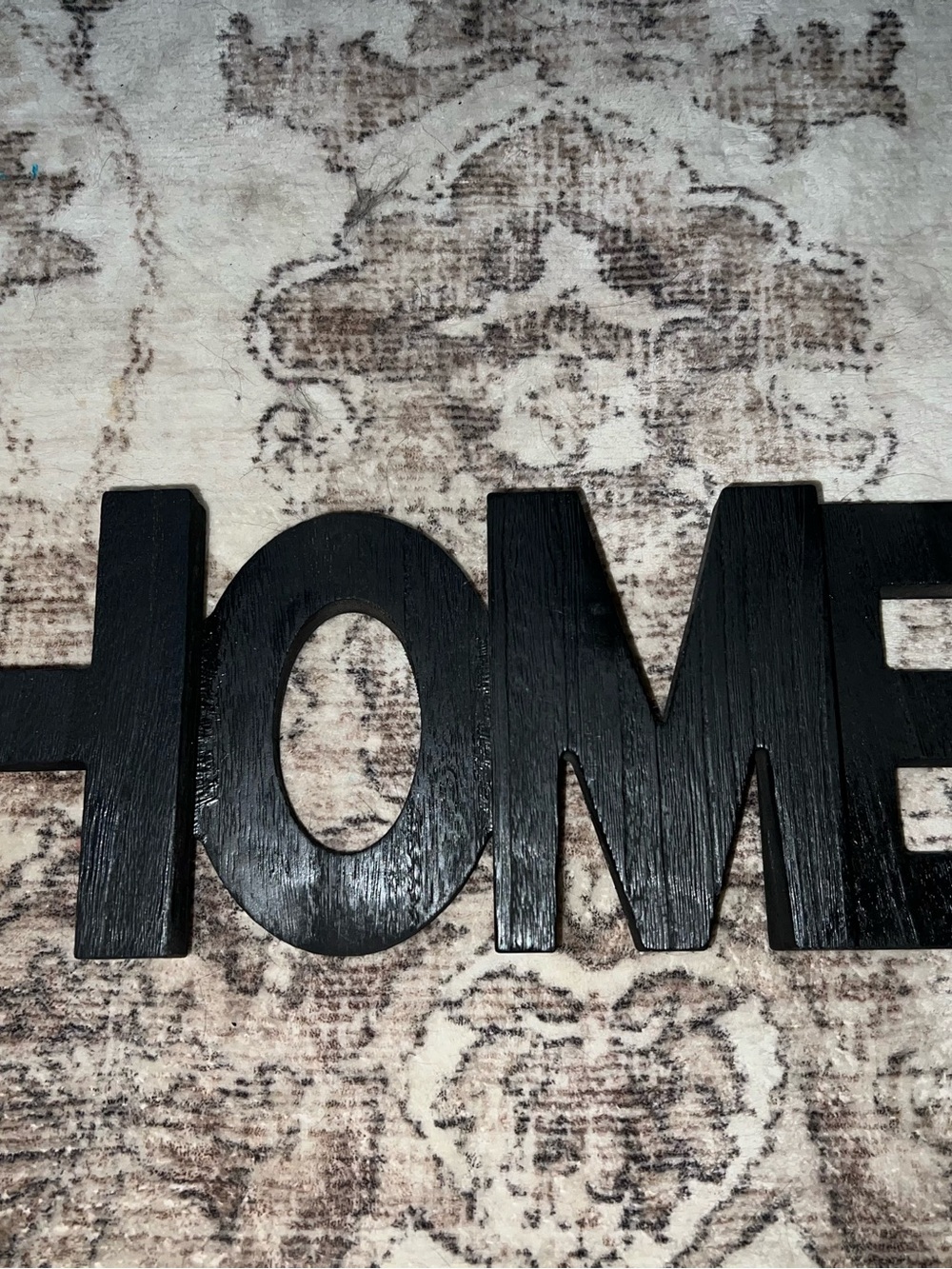 Wooden HOME Sign